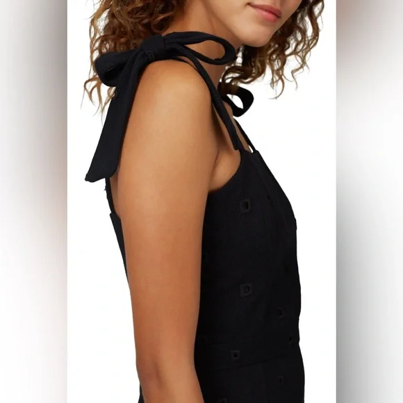 Hunter Bell Black Leighton Dress - Picture 15 of 16